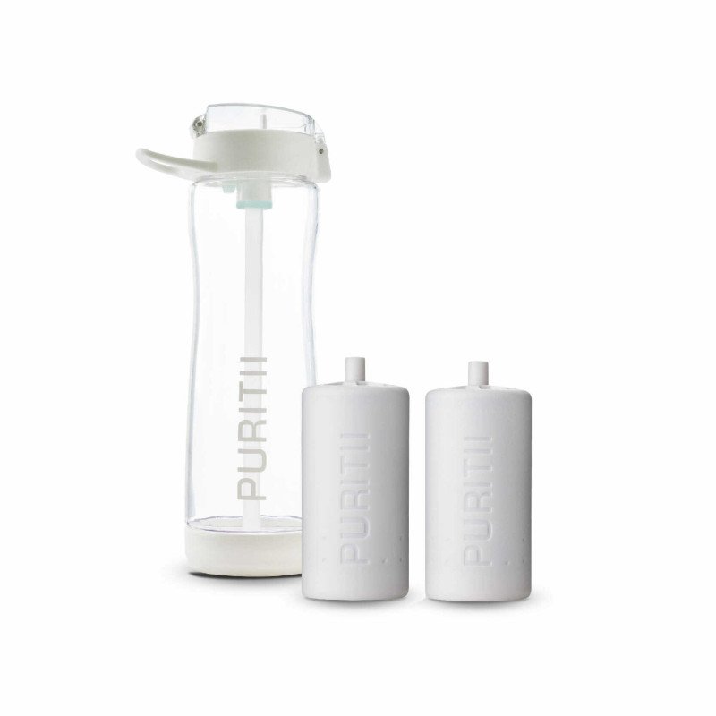 Dúo Sistema PURITII Tritán - Botella + Filtros x2